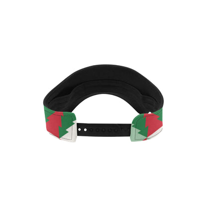 Christmas Tree Pattern Print Design 01 Unisex Sun Visor