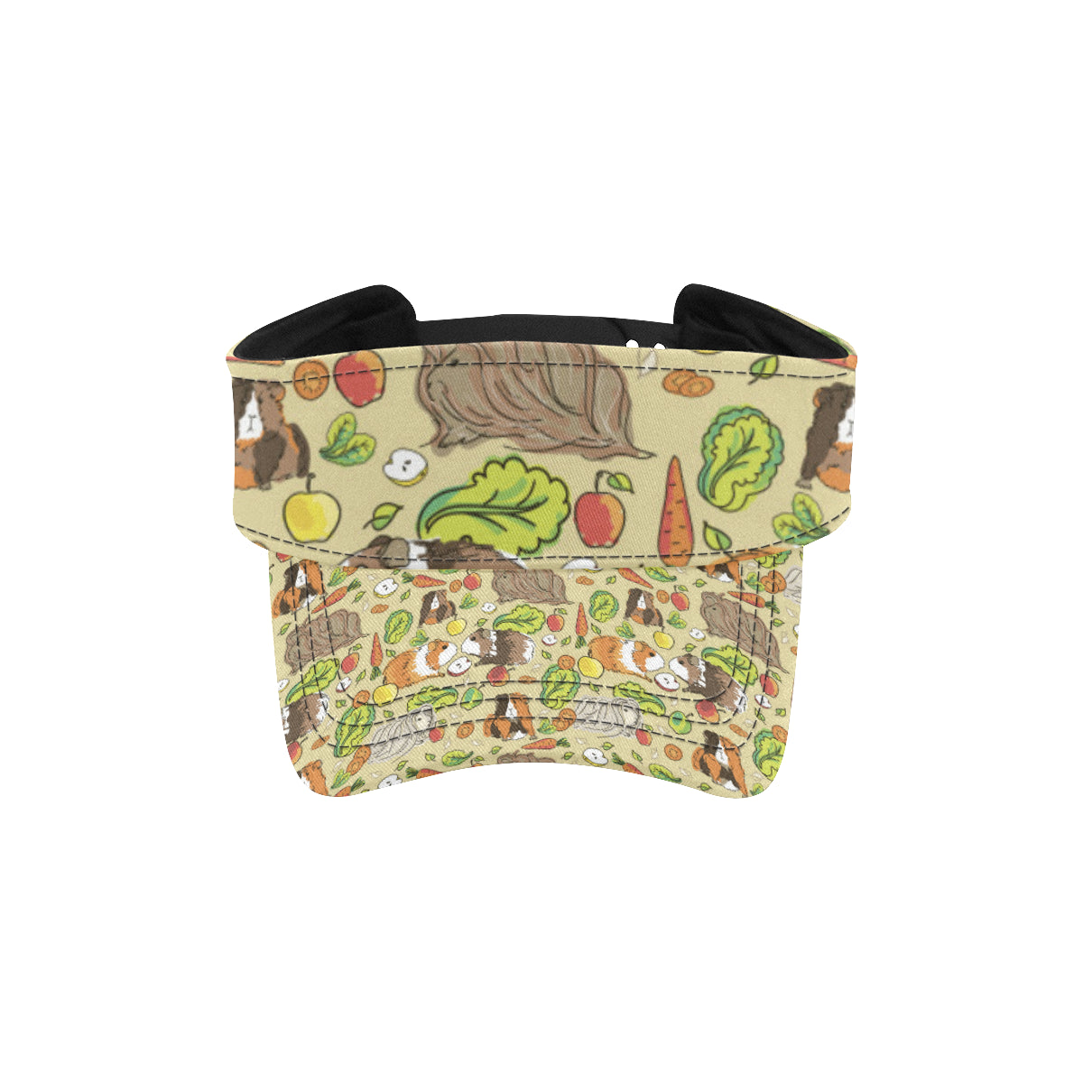 Guinea Pig Pattern Print Design 02 Unisex Sun Visor