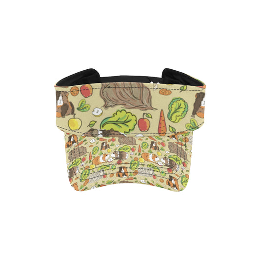 Guinea Pig Pattern Print Design 02 Unisex Sun Visor