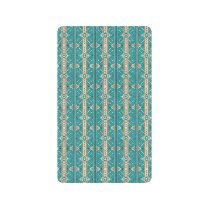 Southwest Native Design Themed Print Rubber Doormat