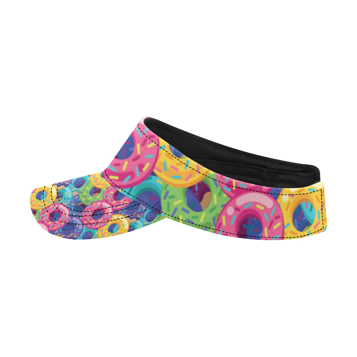 Donut Pattern Print Design DN010 Unisex Sun Visor