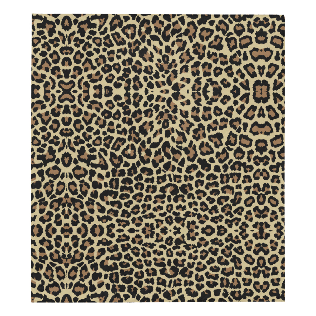 Cheetah Pattern Print Design 02 Premium Quilt