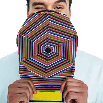 Serape Design Snapback Cap