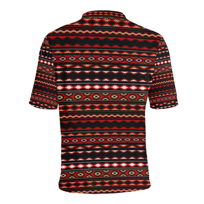 Southwestern Themed Men Polo Shirt