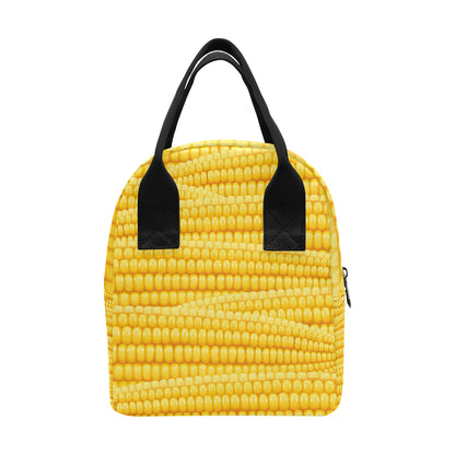 Agricultural Corn cob Pattern Insulated Lunch Bag