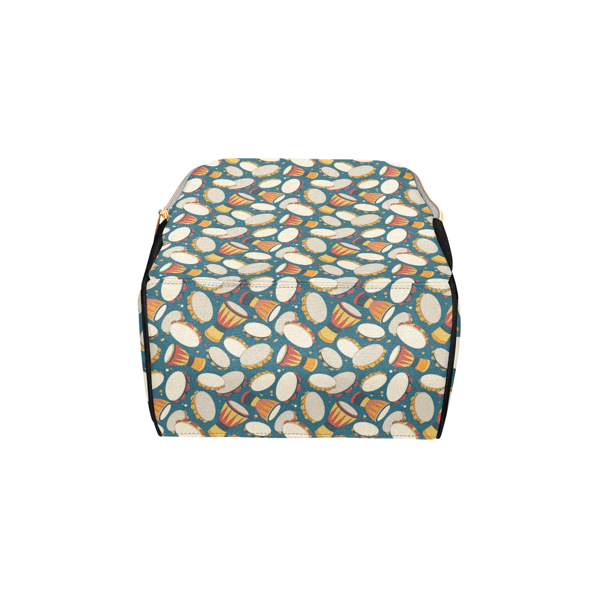 Tambourine Pattern Print Design 01 Diaper Bag Backpack
