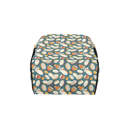 Tambourine Pattern Print Design 01 Diaper Bag Backpack