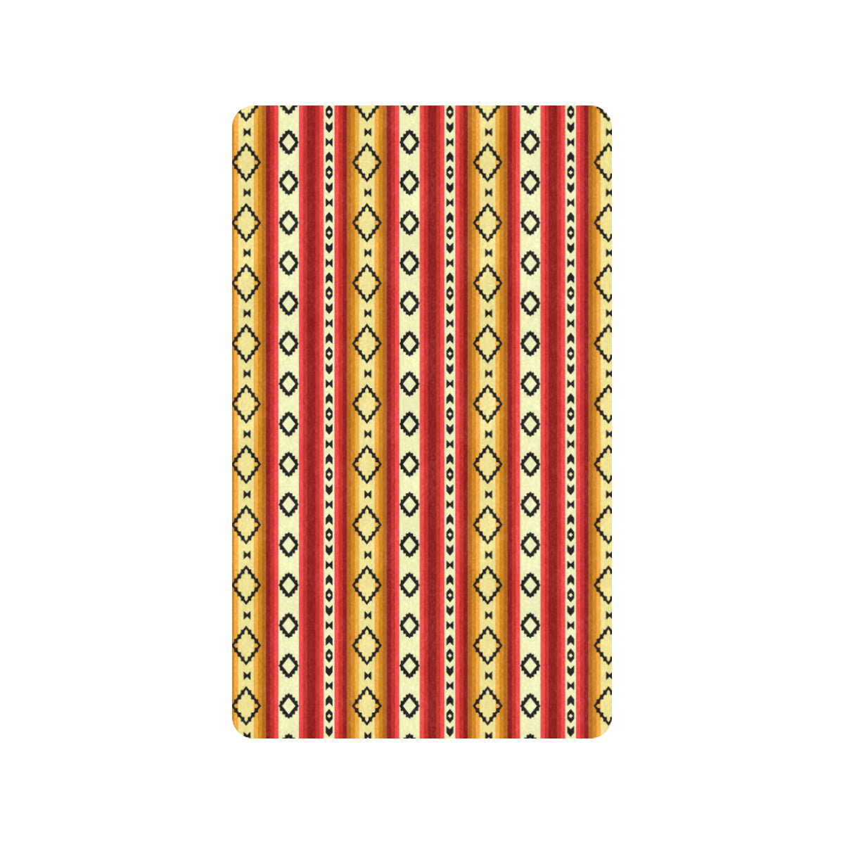 Serape Themed Rubber Doormat