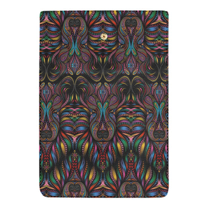 Colorful Art Wolf Women's Trifold Wallet
