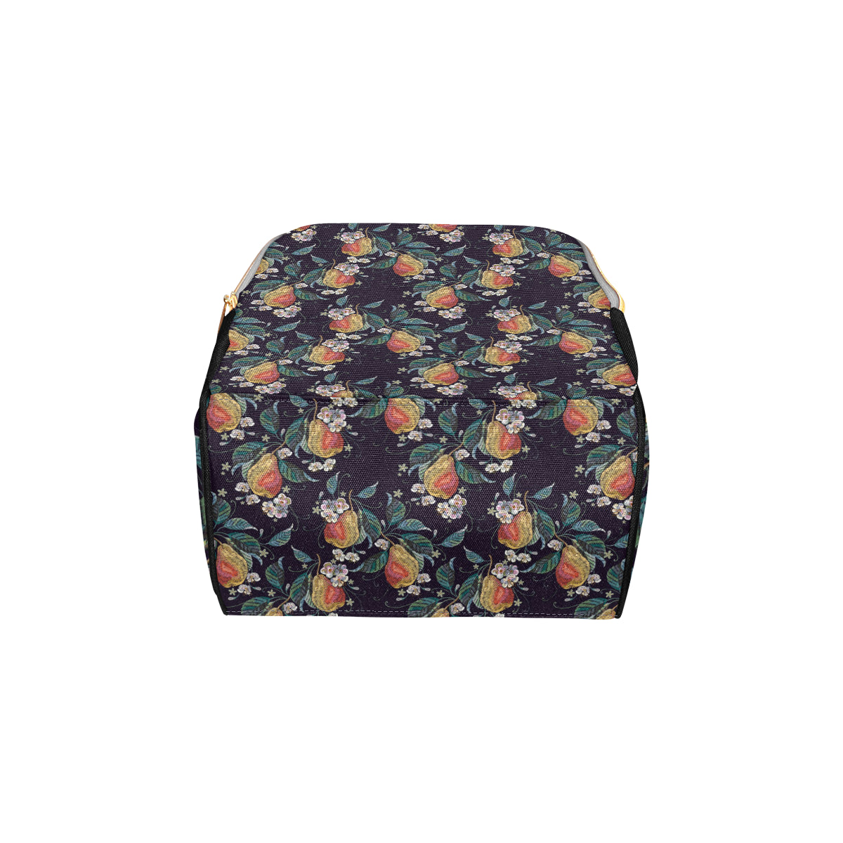 Pear Pattern Print Design PE02 Diaper Bag Backpack