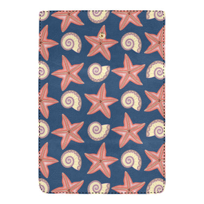 Starfish Pattern Print Design 03 Women's Trifold Wallet