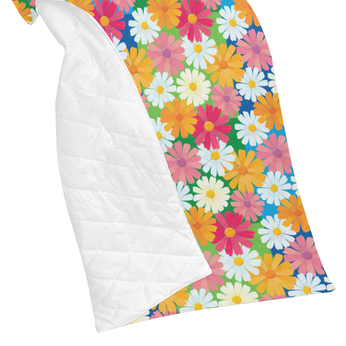 Daisy Pattern Print Design DS05 Premium Quilt