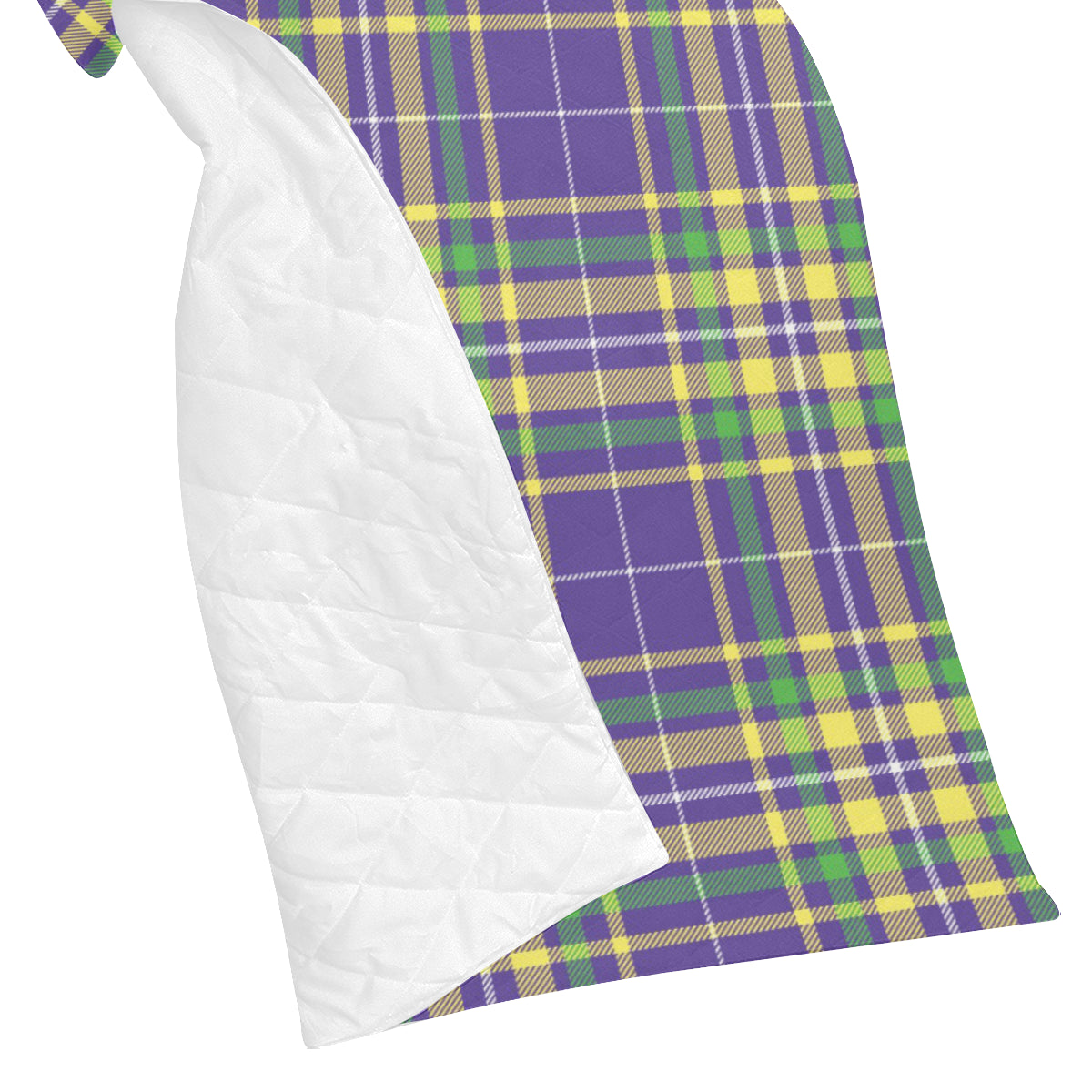 Mardi Gras Pattern Print Design 010 Premium Quilt
