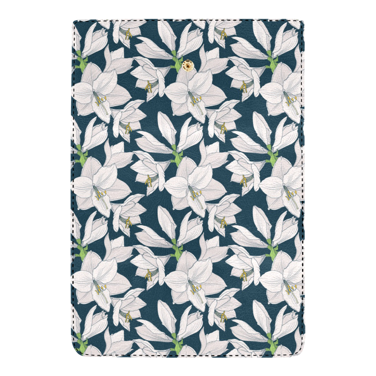 Amaryllis Pattern Print Design AL02 Women's Trifold Wallet