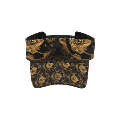 Sun Moon mandala Third eye Unisex Sun Visor