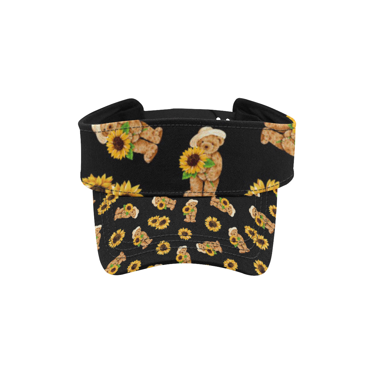 Sunflower Pattern Print Design SF016 Unisex Sun Visor