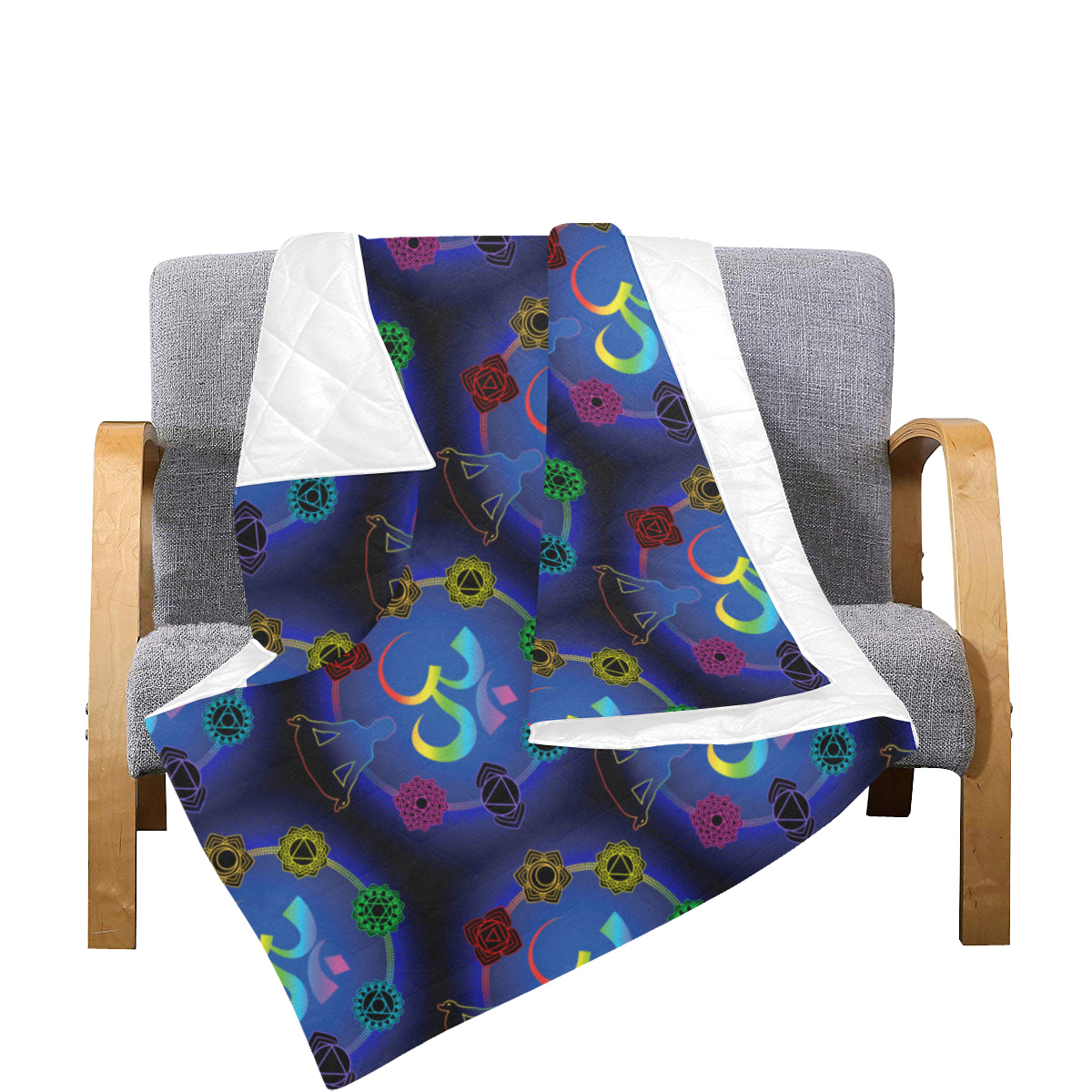 Chakra Zen Yoga OM Premium Quilt