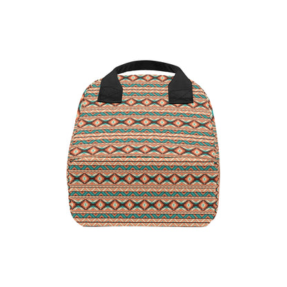 Navajo Western Style Print Pattern Insulated Lunch Bag