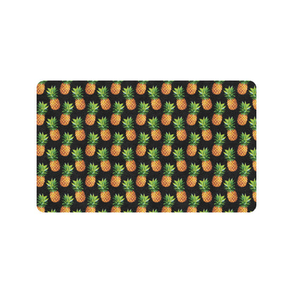 Pineapple Cute Print Design Pattern Rubber Doormat