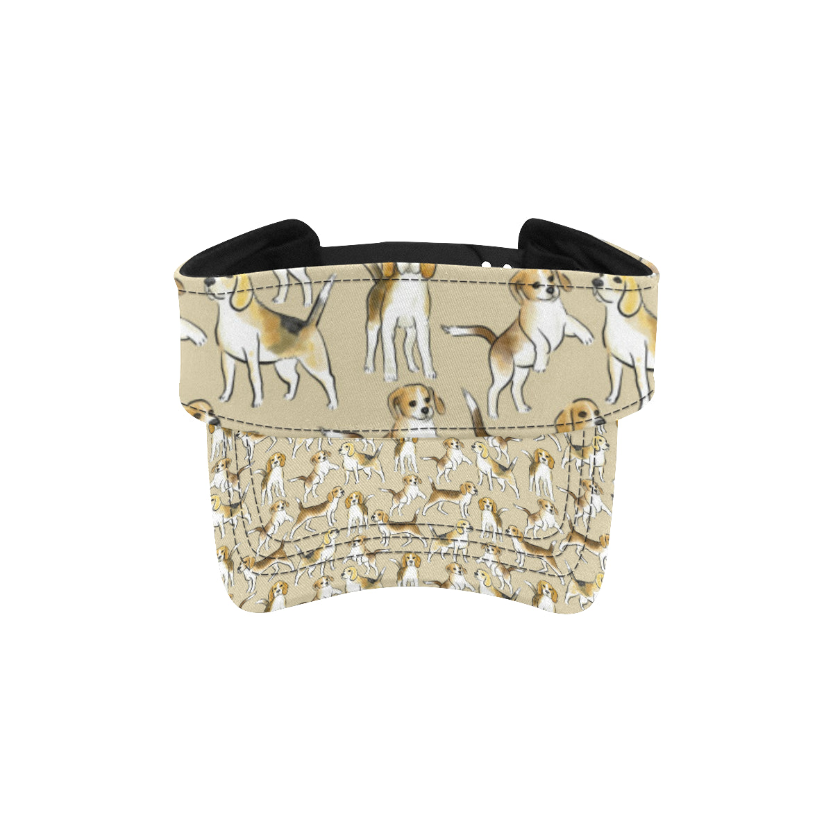 Beagle Pattern Print Design 04 Unisex Sun Visor