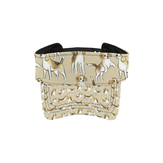 Beagle Pattern Print Design 04 Unisex Sun Visor