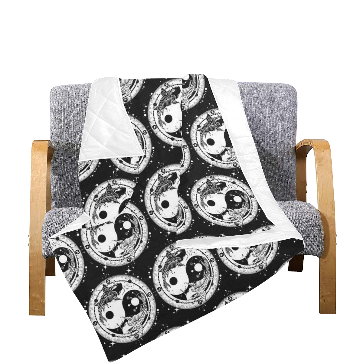 Yin Yang Koi Fish Premium Quilt