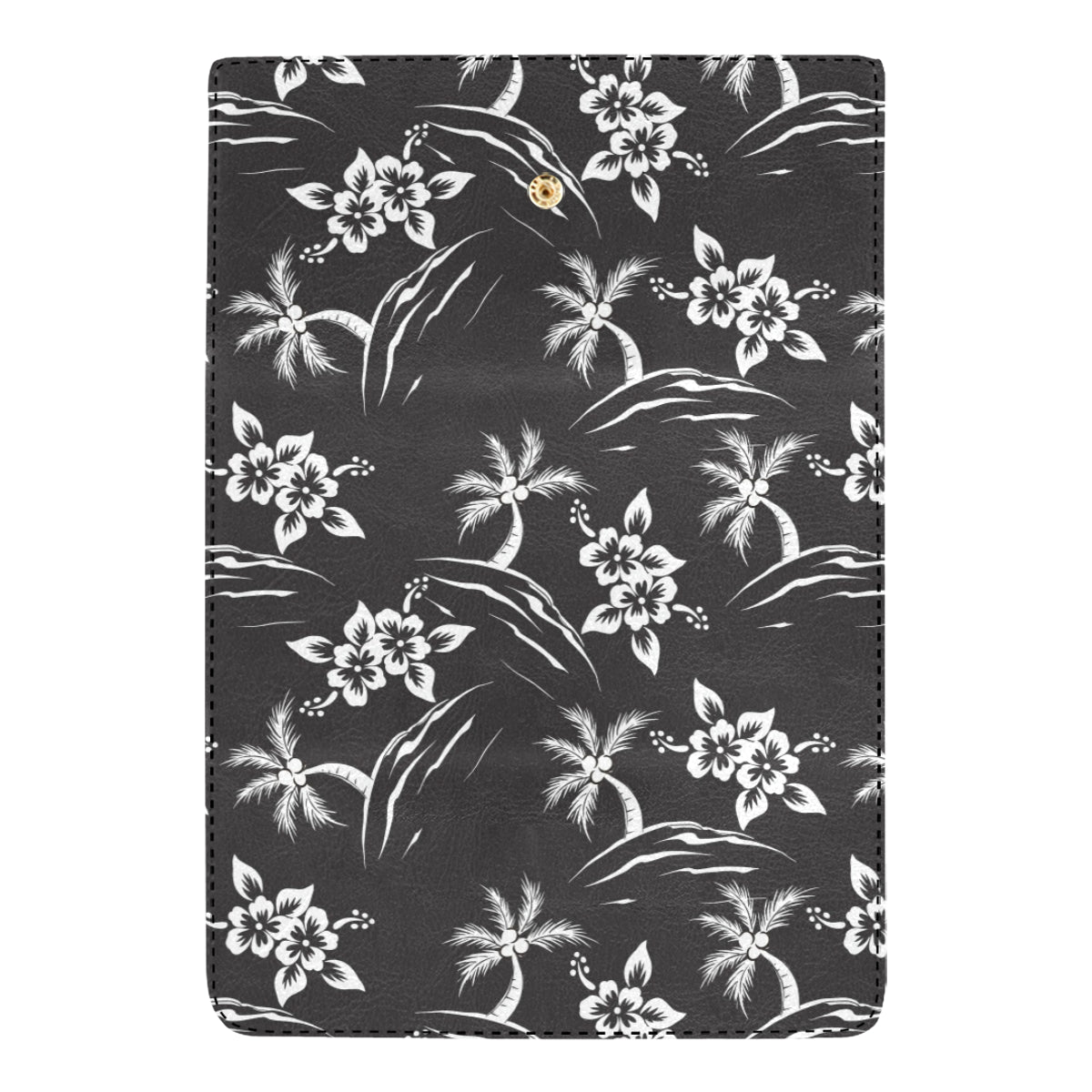 Palm Tree Pattern Print Design PT02 Women's Trifold Wallet