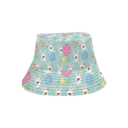Easter Eggs Pattern Print Design RB014 Unisex Bucket Hat