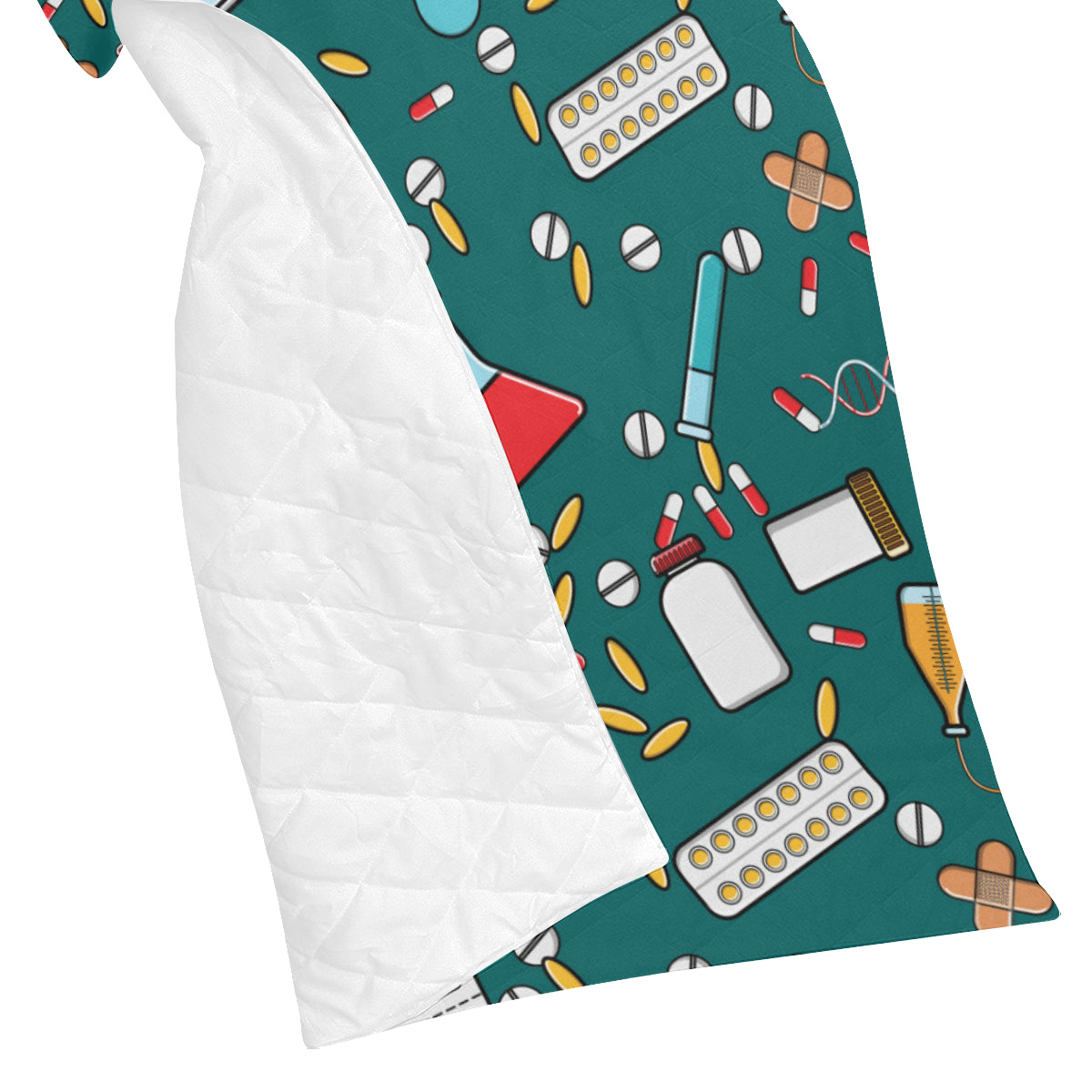 Nurse Pattern Print Design A05 Premium Quilt