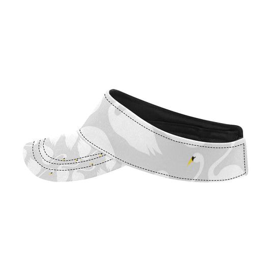 Swan Pattern Print Design 02 Unisex Sun Visor