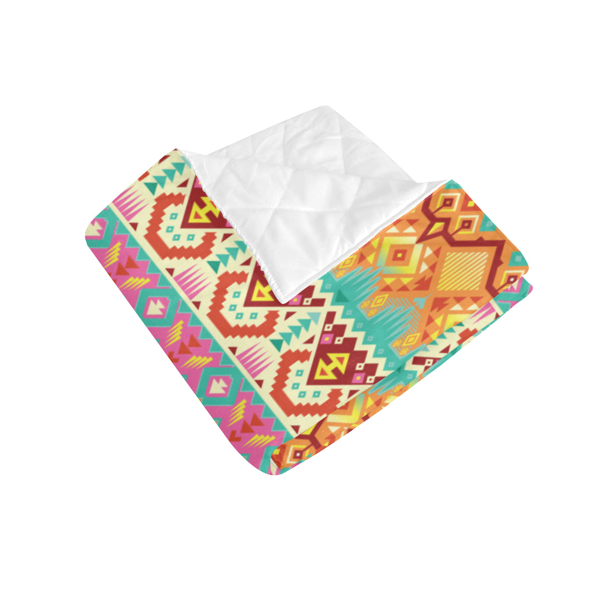 Aztec Pattern Print Design 03 Premium Quilt