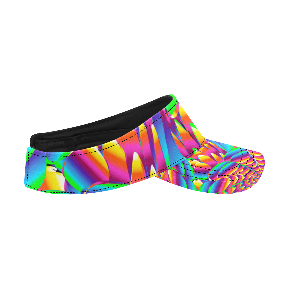 Psychedelic Trippy Pattern Unisex Sun Visor