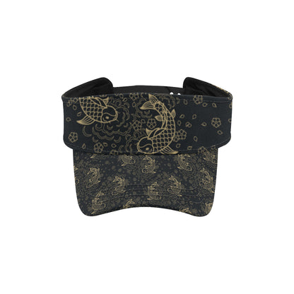 KOI Fish Pattern Print Design 02 Unisex Sun Visor