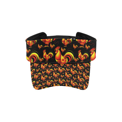 Rooster Print Themed Unisex Sun Visor