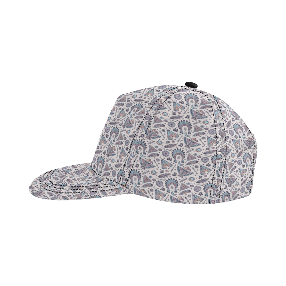 Eagles Native American Indian Symbol Snapback Cap