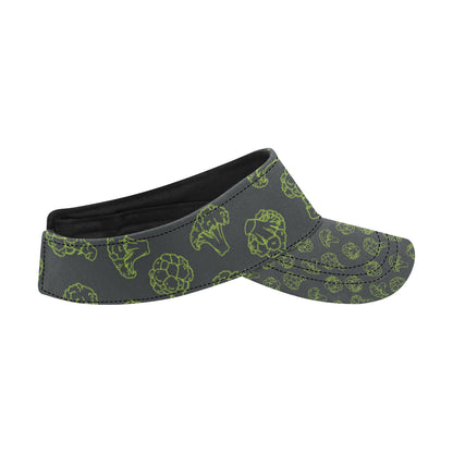 Broccoli Pattern Print Design 01 Unisex Sun Visor