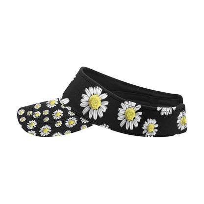 Daisy Pattern Print Design DS01 Unisex Sun Visor
