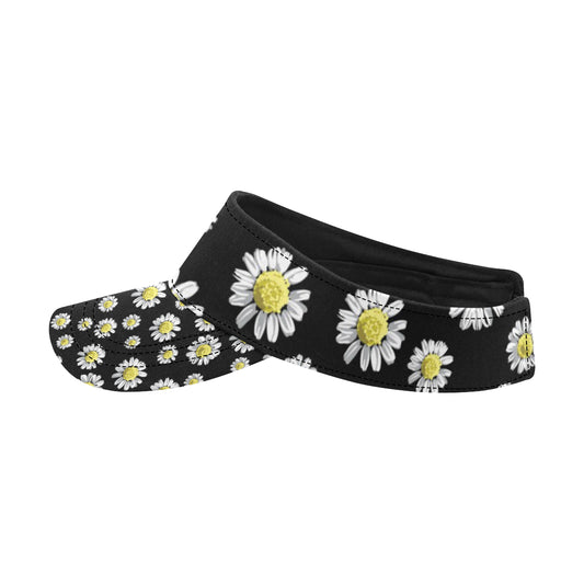 Daisy Pattern Print Design DS01 Unisex Sun Visor