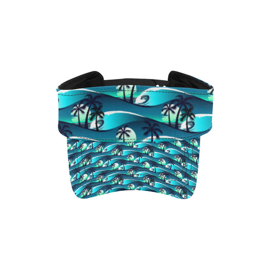 Beach Wave Design Print Unisex Sun Visor