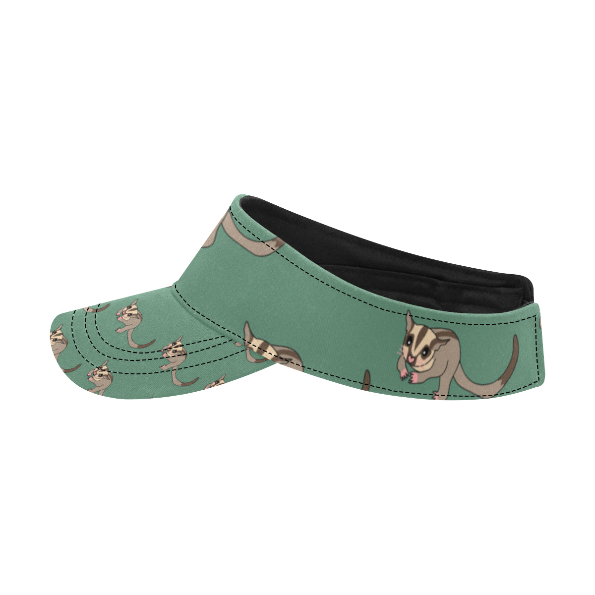 Sugar Glider Pattern Print Design 01 Unisex Sun Visor