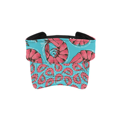 Prawn Pattern Print Design 01 Unisex Sun Visor