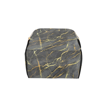 Marble Pattern Print Design 02 Diaper Bag Backpack