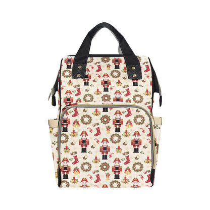 Nutcracker Pattern Print Design A01 Diaper Bag Backpack
