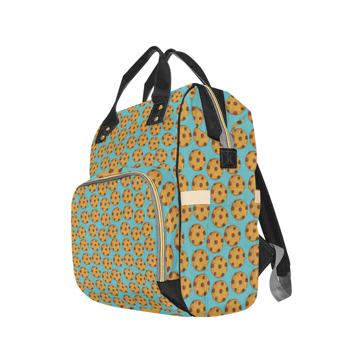 Cookie Pattern Print Design 01 Diaper Bag Backpack