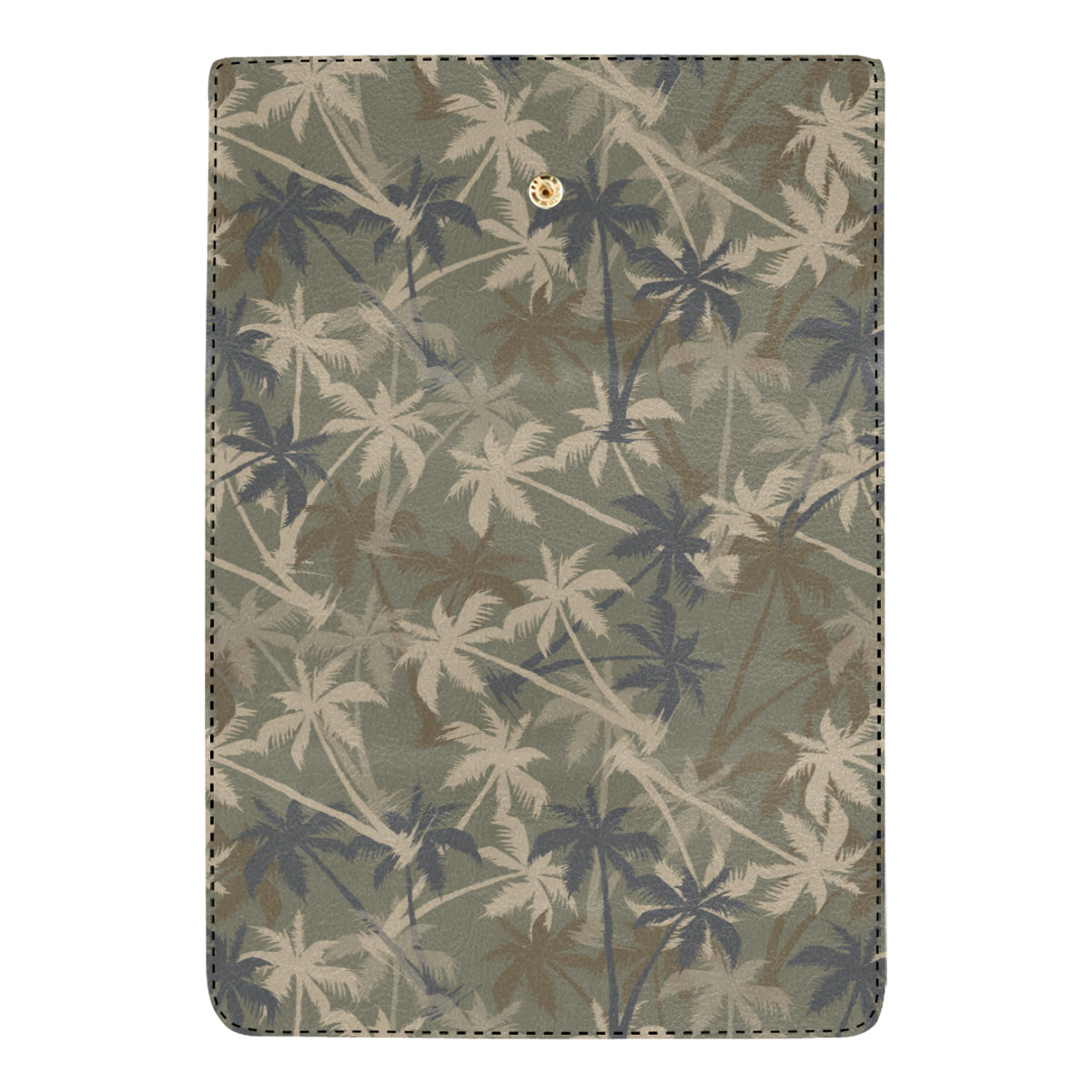 Palm Tree camouflage Women's Trifold Wallet