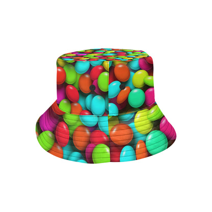 Candy Pattern Print Design CA03 Unisex Bucket Hat
