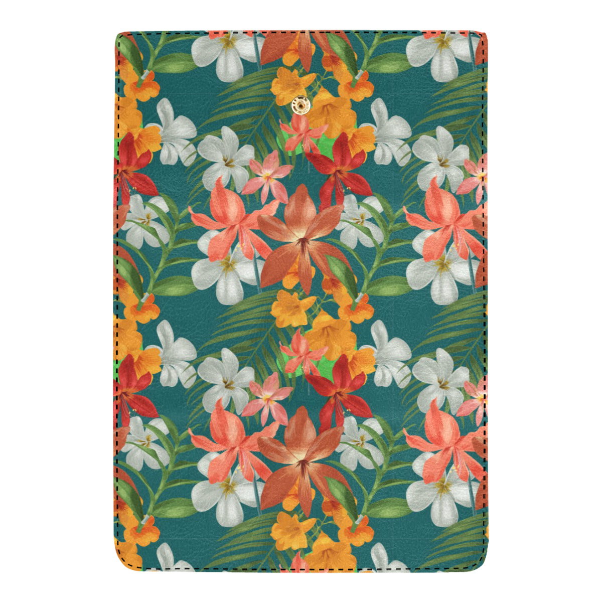 Amaryllis Pattern Print Design AL06 Women's Trifold Wallet