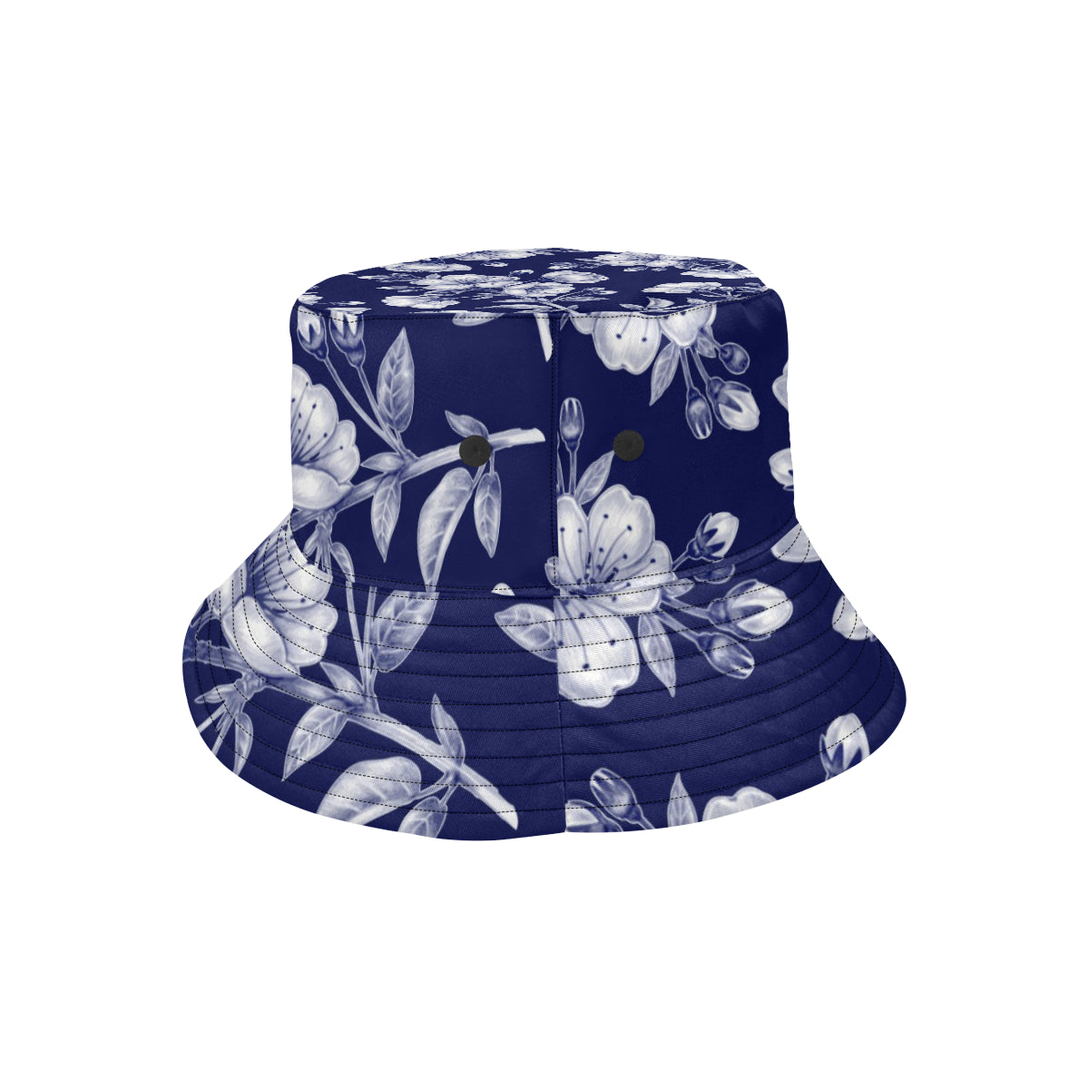 Cherry Blossom Pattern Print Design CB01 Unisex Bucket Hat