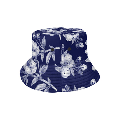 Cherry Blossom Pattern Print Design CB01 Unisex Bucket Hat