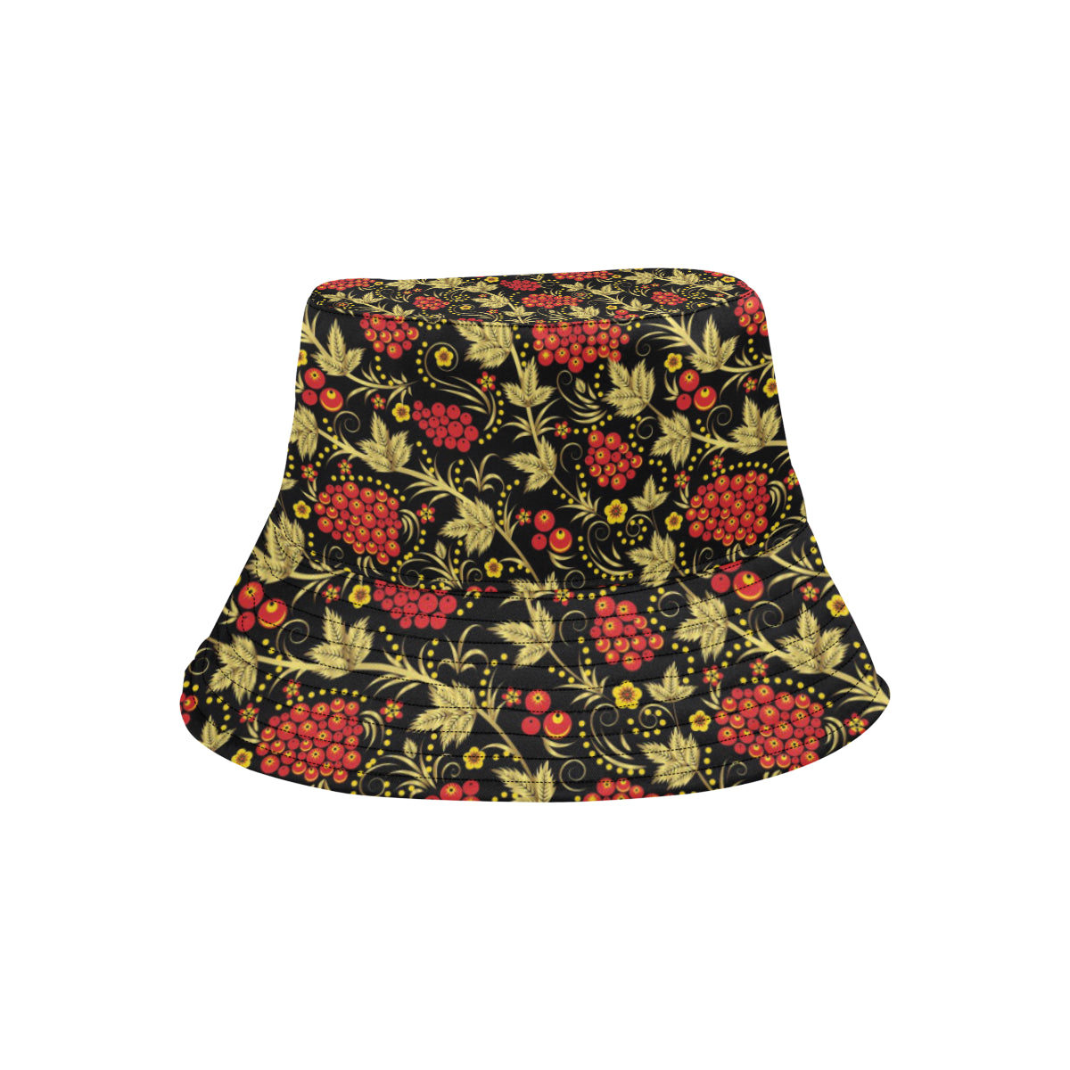 Cranberry Pattern Print Design CB02 Unisex Bucket Hat